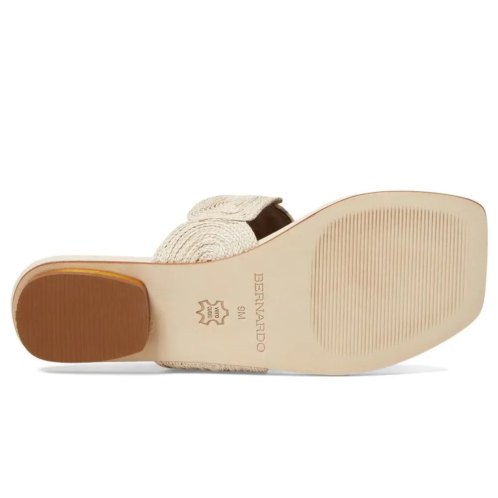 BERNARDO PALERMO RAFFIA IVORY 7.5 M